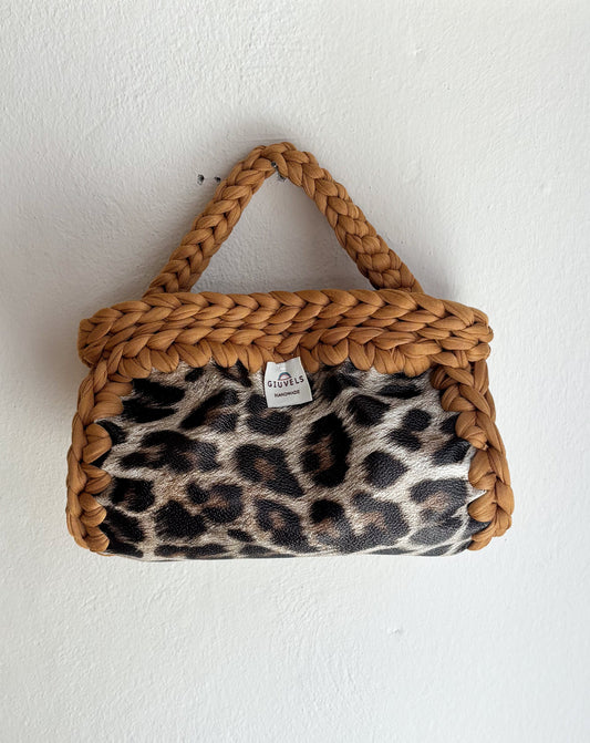 🐆🍪 GIUncinetto OVAL SMALL LEOPARDO con contorno Biscotto